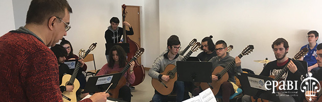 Estágio Orquestra Guitarras EPABI 2018