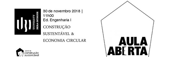 Aula Aberta “Construção Sustentável e Economia Circular”