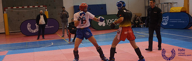 Nacional Universitário de Kickboxing na UBI